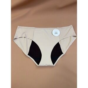 Proof Leak Proof Hipster Underwear Sand Beige Super-Heavy 2XL New